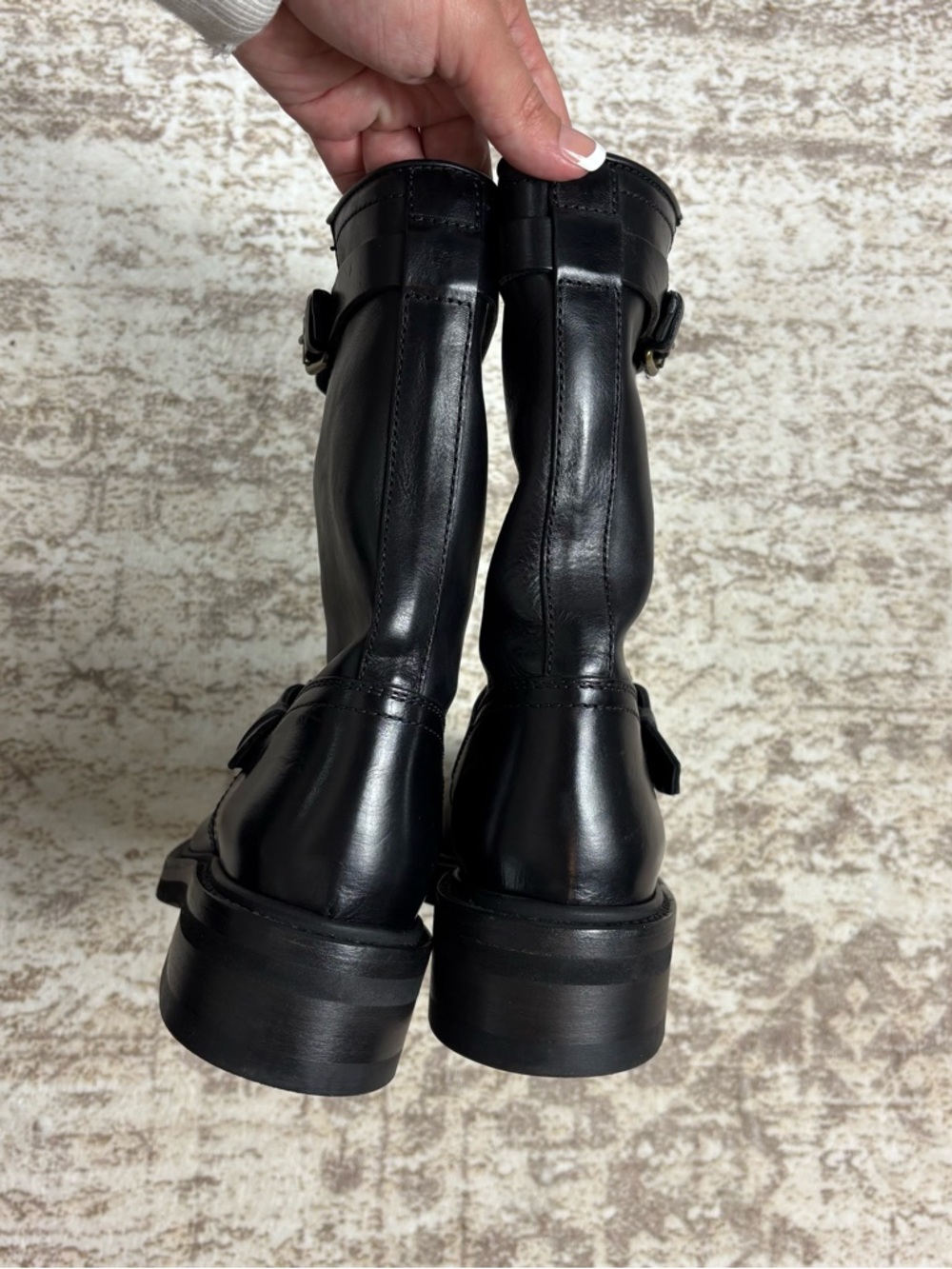 Frye Alice Engineered Leather Boot‎ Size 5.5 - Picture 6 of 9